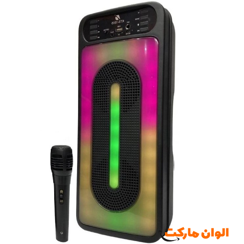 Portable Bluetooth speaker model KTS-1555 with stereo sound and support for multiple single and major inputs