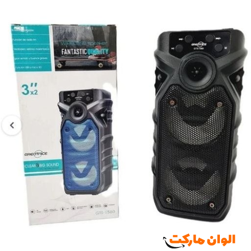 Buy portable Bluetooth speaker model GTS-1560 single and wholesale