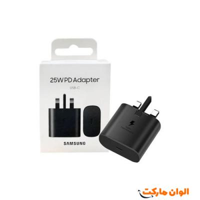 خرید شارژر سریع 25 وات سامسونگ کد sh020 تک و عمده
