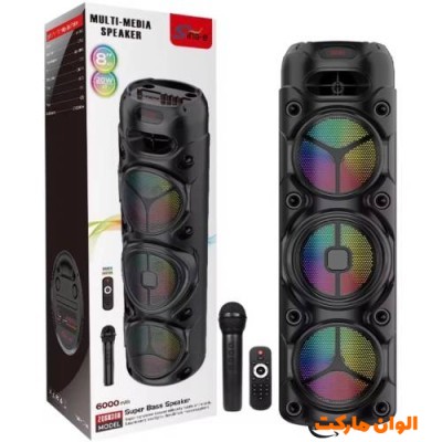 خرید اسپیکر بلوتوث قابل حمل ZQS-8308  کد sh018  تک و عمده