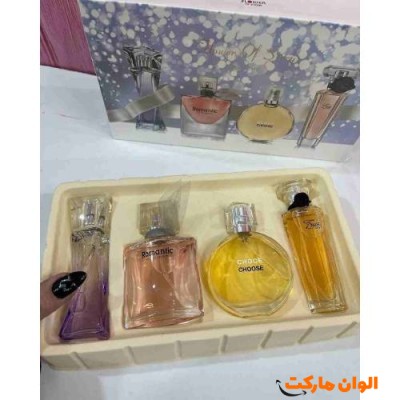 خرید پک  ادکلن 4 عددی زنانه فلاور اف استوری  فلاور اف استوری کدf306