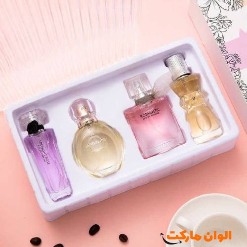 خرید پک  ادکلن 4 عددی زنانه فلاور اف استوری  فلاور اف استوری کدf306
