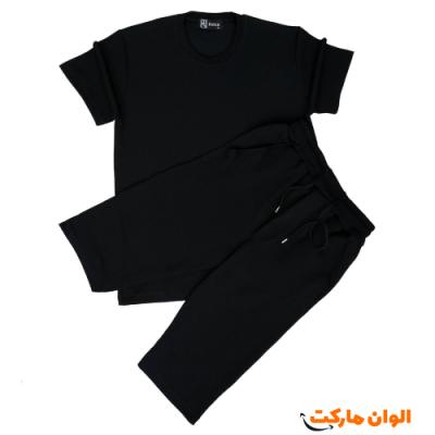 ‌‏ست تیشرت با شلوارک کبریتی مردانه G303 تک و عمده
