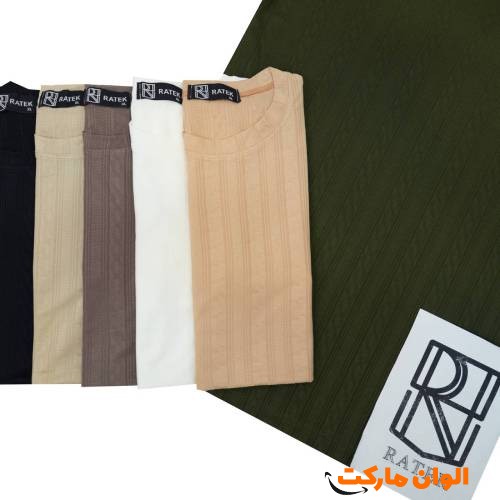 تیشرت مراکشی طرح هوکو مردانه سایز بزرگ G317 تک و عمده
