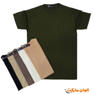 تیشرت مراکشی طرح هوکو مردانه سایز بزرگ G317 تک و عمده