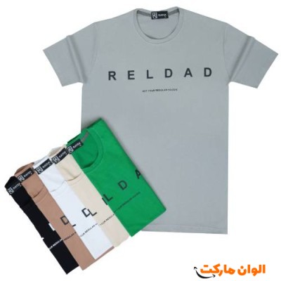 ‎تیشرت طرح RELDAD مردانه سایز بزرگ G325 تک و عمده