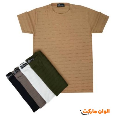 تیشرت مراکشی طرح نوا مردانه سایز بزرگ G353 تک و عمده