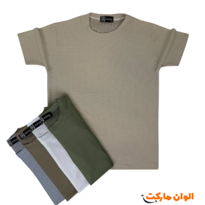 تیشرت مردانه مراکشی طرح داریا  سایز بزرگ G392 تک و عمده