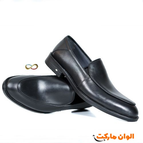کفش اداری فرزین مدل فدرال بدون بند ا   C457 Farzin Shoes Model Federad