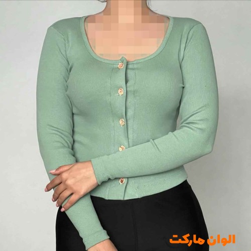 Buy-match-print-zipper-blouse-cotton