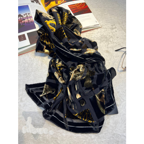 Buy-silk-shawl-black-organza-cream-embroidered-evening