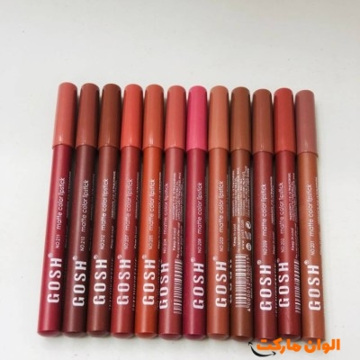 خرید رژ مدادی گاش(فروش به صورت پک کامل) GOSH F495 تک و عمده