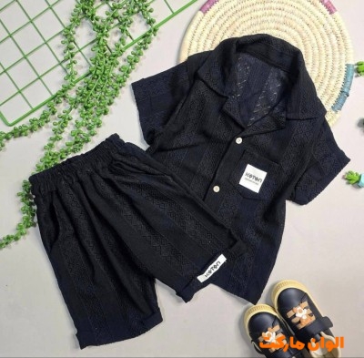 خرید ست تیشرت شلوارک پسرانه مراکشی مدل جدید d096