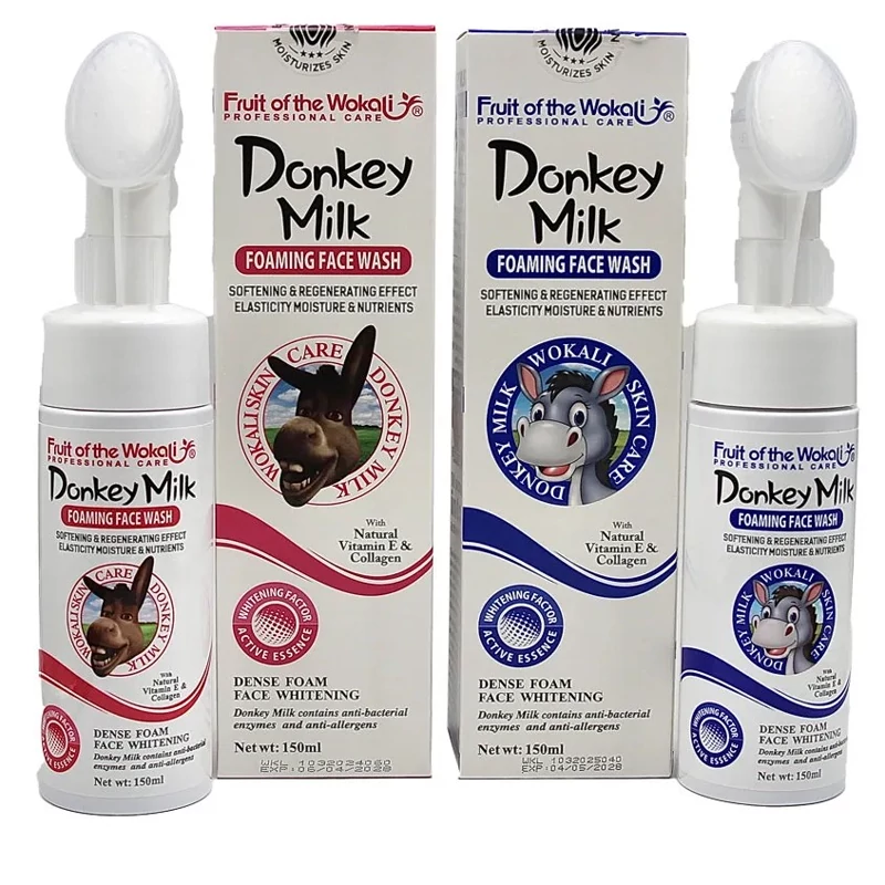 Information on purchasing foam washing brush with donkey milk and Vakali F558, single and wholesale