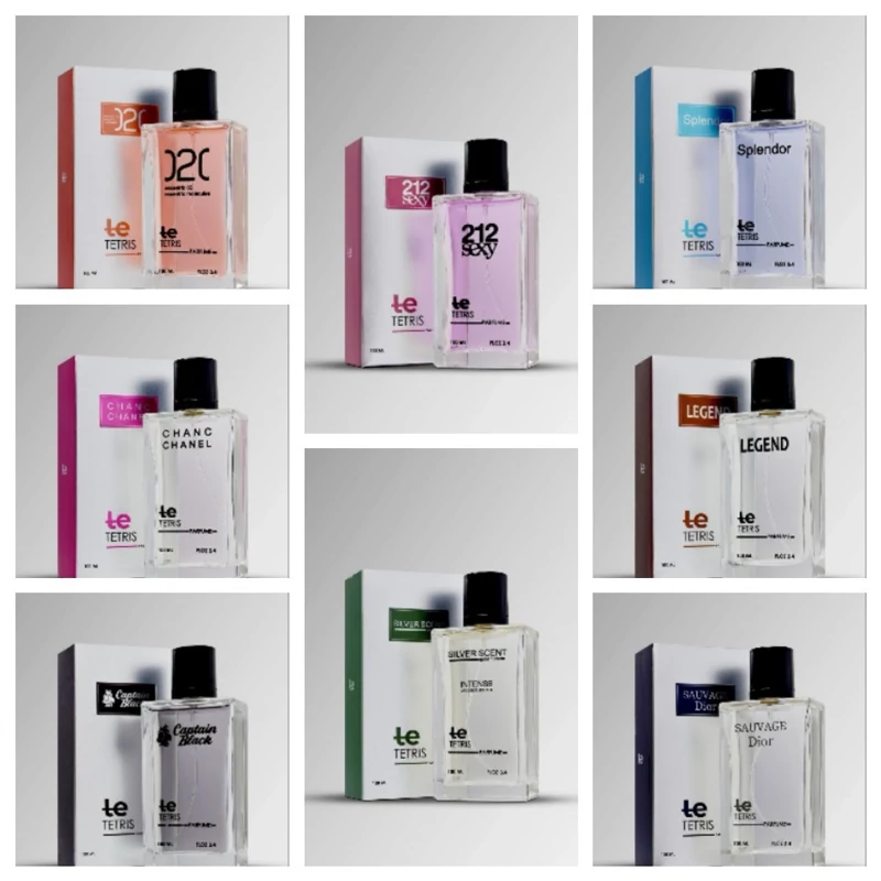 Buy 100ml Tetris cologne in 12 scents