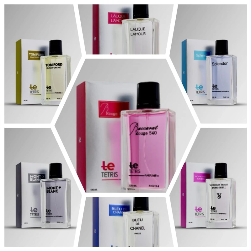 Buy 100ml Tetris cologne in 12 scents