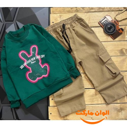 Set blouse-trousers-cargo-mover-d104