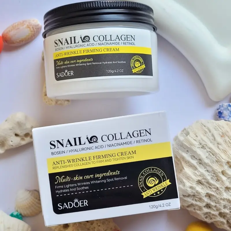 پخش کرم کاسه‌ای چندمنظوره حلزون و کلاژن سادور