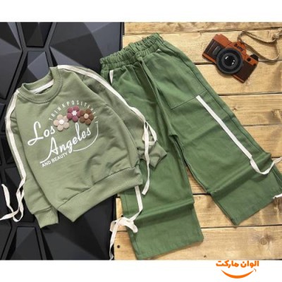 ست بلوز شلواردخترانه و پسرانه مدل جدید تک و عمده D124 
