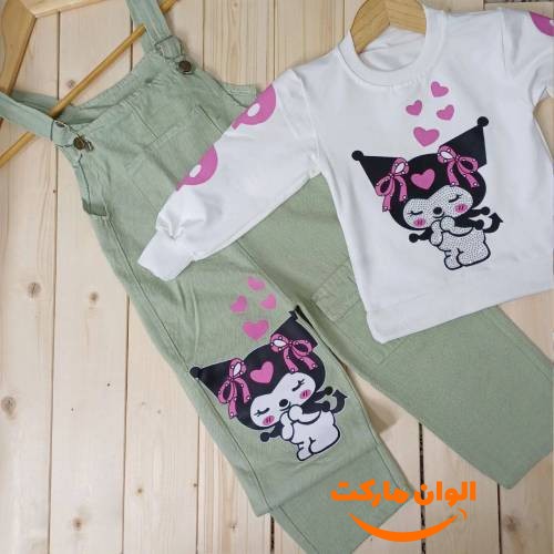 Blouse-pants-sweater set
