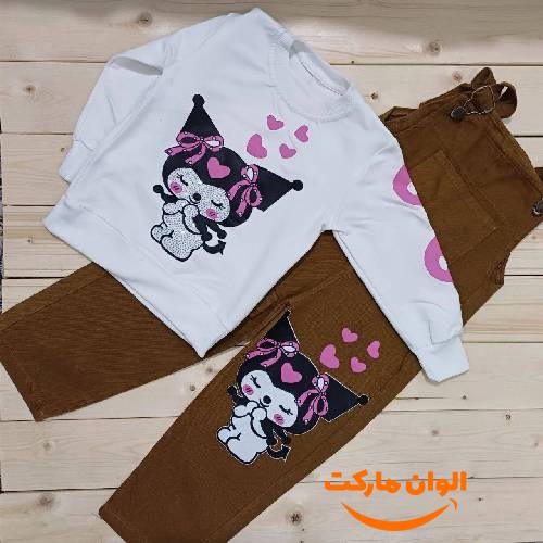 Blouse-pants-sweater set