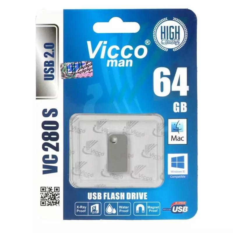 خرید فلش Vicco 64GB مدل VC 278 S تک و عمده کد Z036