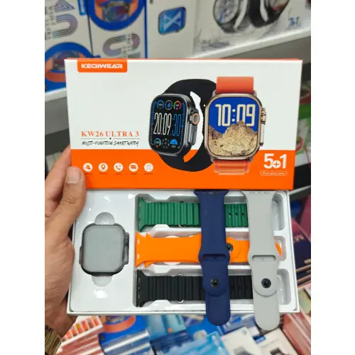 خرید ساعت هوشمند مدل KW26 ULTRA3 تک و عمده 