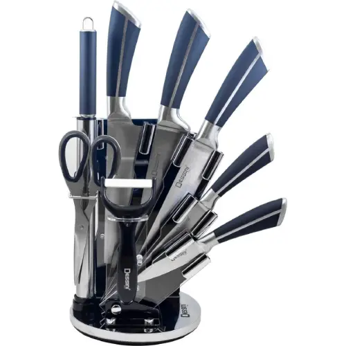 خرید سرویس چاقو مدل Dessini 7013 دسینی 9 پارچه d346 تک و عمده 