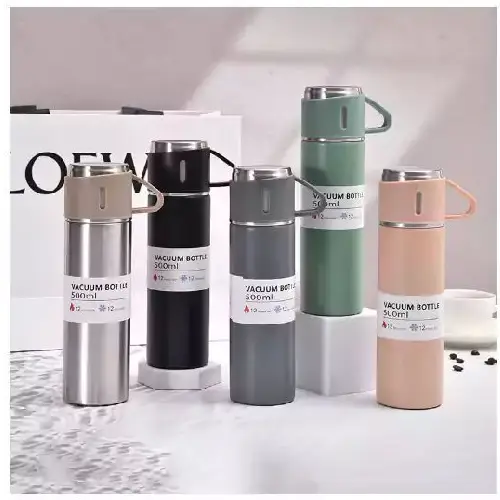 فلاسک-3-کاپ-واکیوم-0.5-لیتر-استیل-تک-و-عمده