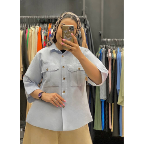 3-piece-set-white-shirt-pants-for-women-g566