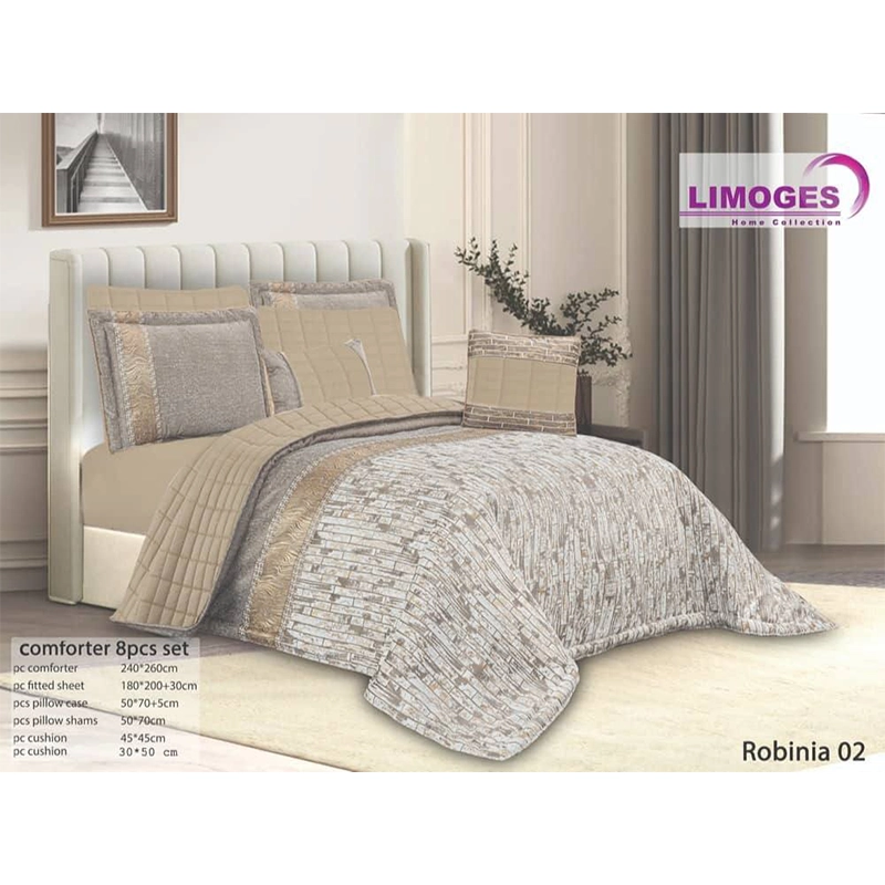 روتختی-دو-نفره-8-تکه-روبینیا-لیموژ-ساتن-تک-و-عمده