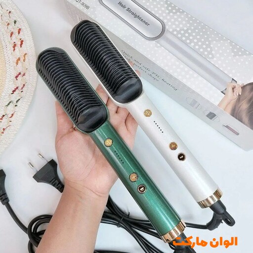 Hair- Straightener- Brush- Code 711