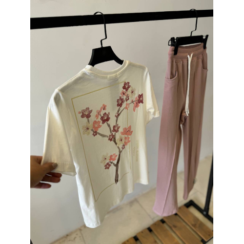 Children's-girls-blouse-pants-rabbit-model-code-