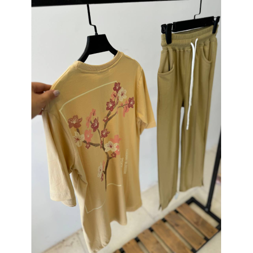 Children's-girls-blouse-pants-rabbit-model-code-