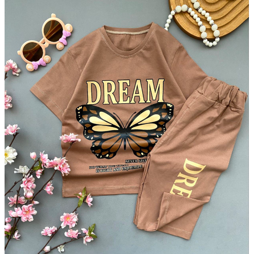 Girls' blouse-pants-kids-heart-shaped-model-code-