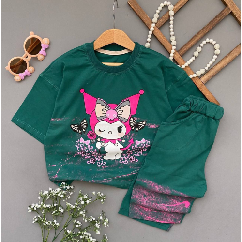 Crop-pants-for-girls-with-hat