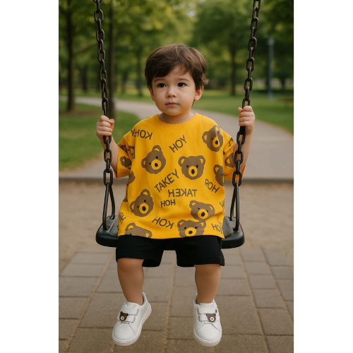 Children's lace blouse, sports model, finger-code-