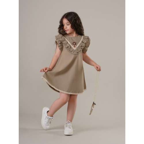 Children's-girl's-sarafan-chess-model-code-