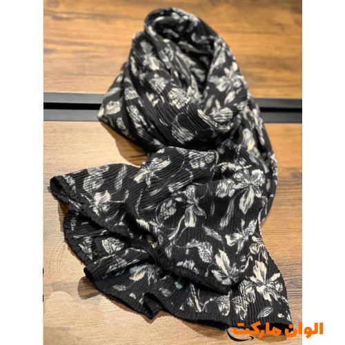 Women's shawl, autumn model, bush design, small code