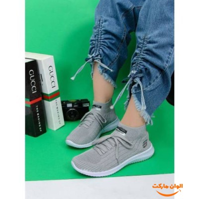 کفش  زنانه جورابی مدل جدید تک و عمده  کد F749