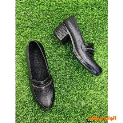 کفش طبی روزمره و اداری زنانه مدل نوار نگین C010 تک و عمده