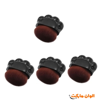 پخش  براش رژگونه و کرمپودر  مدل پنجه گربه تک و عمده کد Z118