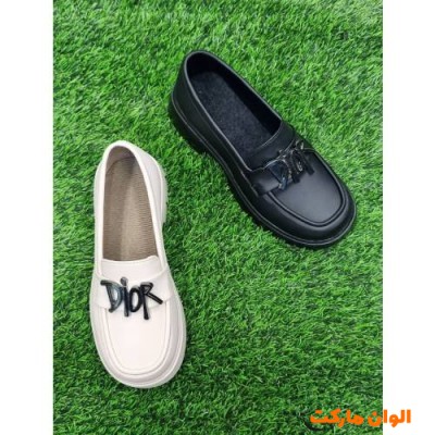 کفش  زنانه کالج لوفر DIOR مدل جدید تک و عمده C020
