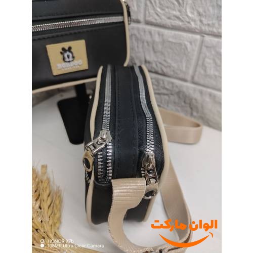 Women's bag, model, two-zip, code, g986, Tehran, wholesale, denim export