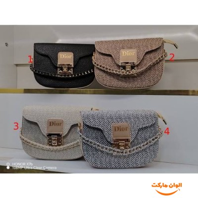کیف زنانه دوشی دیور مدل جدید تک و عمده کد G995