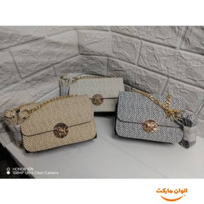 کیف زنانه دوشی دو زیپ کنف مدل جدید تک و عمده کد G1001