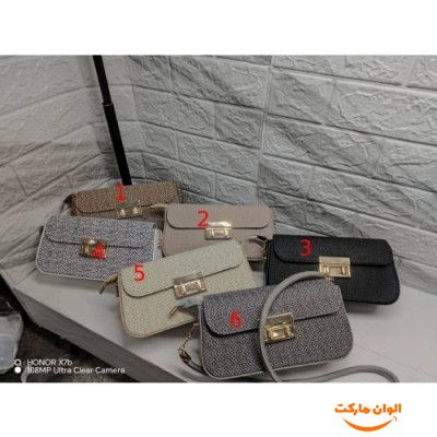 کیف زنانه دوشی بند شلنگی مدل جدید تک و عمده کد G1006