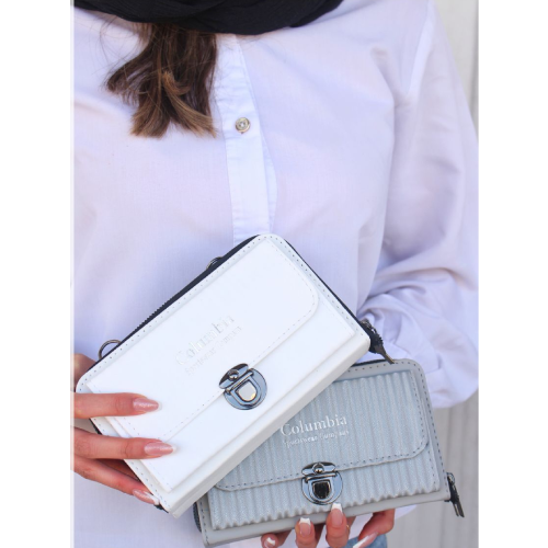 Women's bag, leather design, classic two-tone model, code g-1118, production, buy and sell