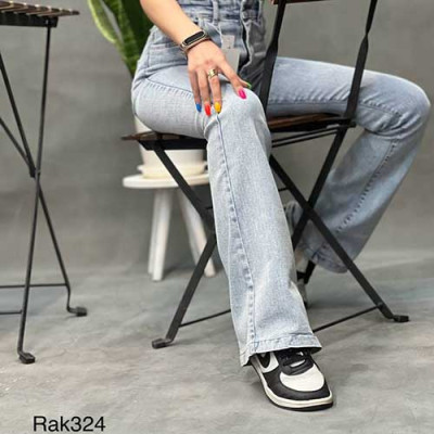  شلوار زنانه جین بوت کات D578