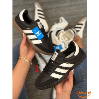 کفش کتانی مردانه و زنانه سامبا مدل جدید تک و عمده کد G1170